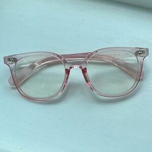 pink blue light glasses